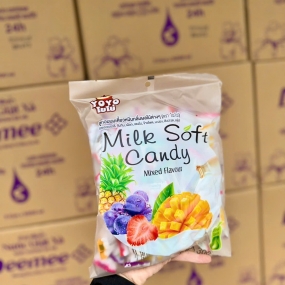Kẹo Dẻo Trái Cây Milk Soft Candy
