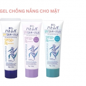 Kem chống nắng Hatomugi SPF 50 PA+++ 80ml- Kem chống nắng ý dĩ