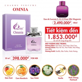 Nước Hoa Charme OMNIA 50ml Nữ