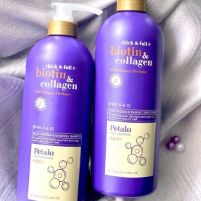 Dầu Gội + Dầu Xả Biotin & Collagen Phục Hồi Tóc