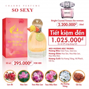 Nước Hoa Nữ Charme So Sexy 30ml