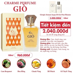 Nước Hoa Charrme Gio - Charme Gio 100ml