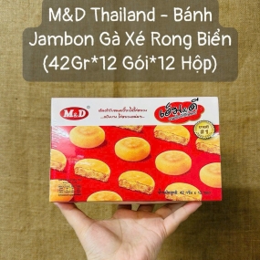 Bánh Jambon gà xé rong biển