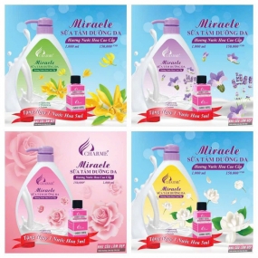 Sữa Tắm Dưỡng Trắng Da Miracle Hương Nước Hoa