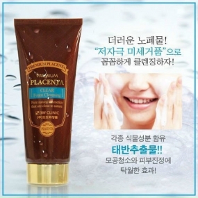 Sữa rữa mặt nhau thai cừu 3W Clinic Hàn Quốc