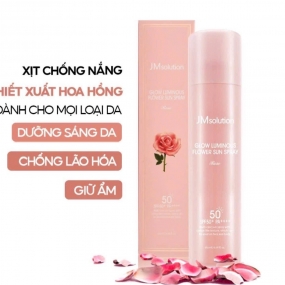 Xịt Chống Nắng JMSOLUTION chiếc xuất từ Hoa Hồng 