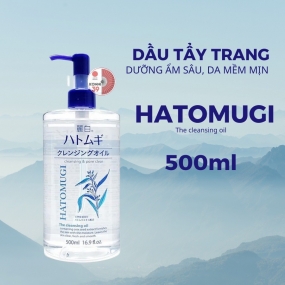 Dầu Tẩy Trang Hatomugi- Dầu tẩy trang ý dĩ