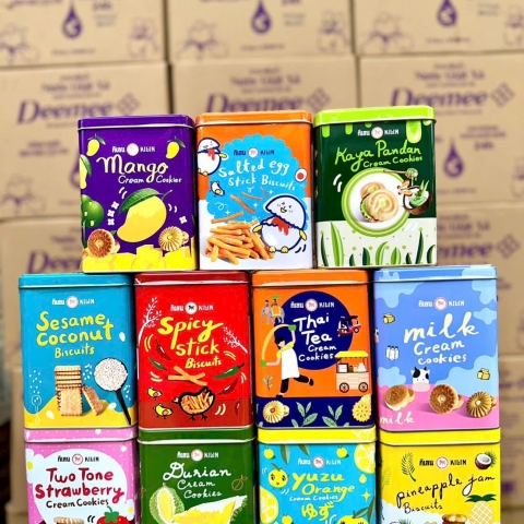 Bánh Quy Hộp Thiếc 400g Thái Lan