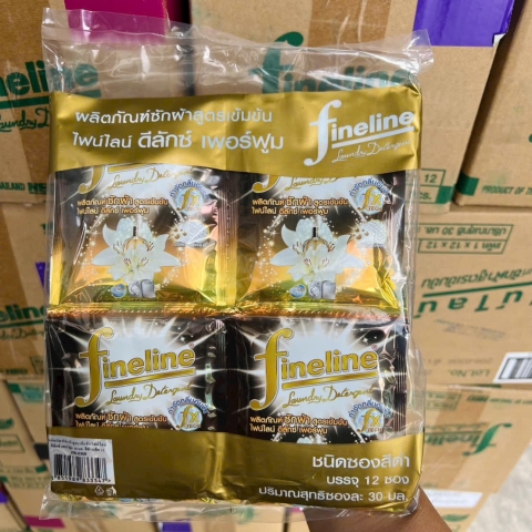 Nước Giặt Fineline Gói 30ml (Combo 12 gói)