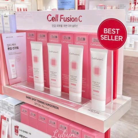 Chống nắng Cell Fusion Hồng