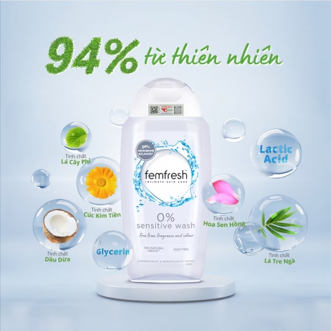 Vệ Sinh Phụ Nữ Femfresh Chính Hảng