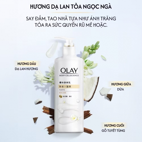 Sữa dưỡng thể Olay Whitening Ultra B3 Sáng Da 260ml chính hãng