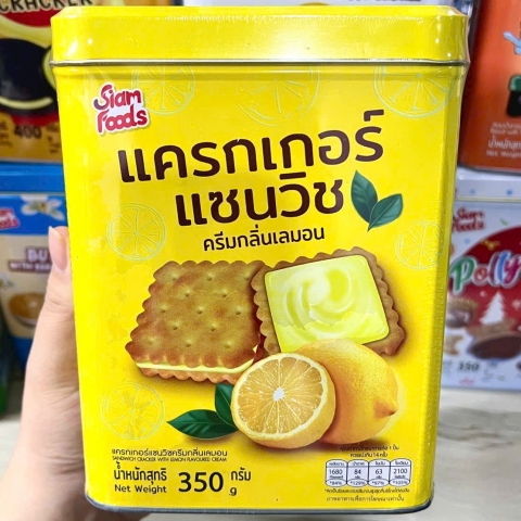 Bánh Quy Hộp Thiếc 400g Thái Lan