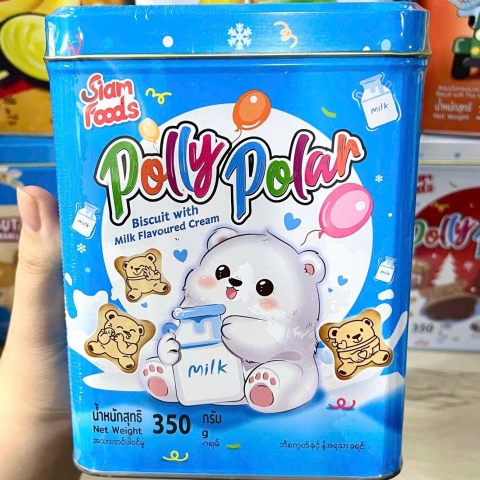 Bánh Quy Hộp Thiếc 400g Thái Lan