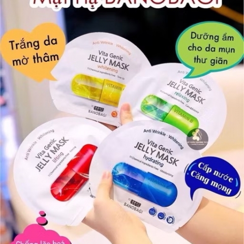 Mặt Nạ Thuốc Dưỡng Da Vitamin Vita Genic BNBG Hàn Quốc 