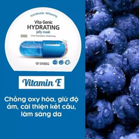 Mặt Nạ Thuốc Dưỡng Da Vitamin Vita Genic BNBG Hàn Quốc 