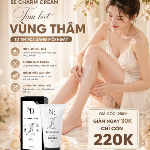 Thâm Mông ND Be Charme Cream Chính Hãng