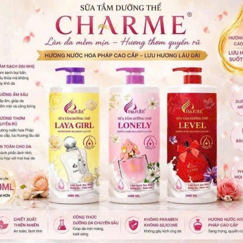 Sữa Tắm Hương Nước Hoa (tặng nước hoa)