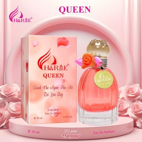 Nước hoa Nữ Charme Queen 30ml tươi mát , thơm lâu, sang trọng