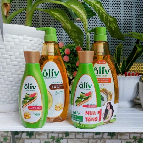 Dầu Tắm Ôliv Nhũ Hoá Da Sạch Sâu